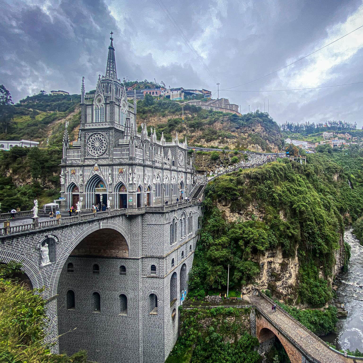  sacredtravel South_America Colombia Ipiales Sanctuary of Las Lajas