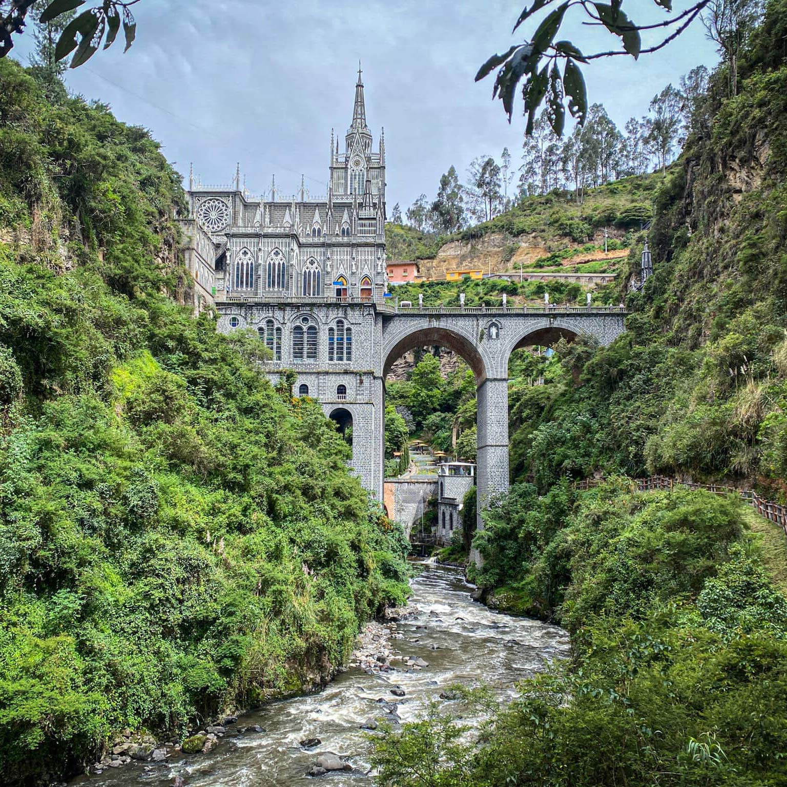  sacredtravel South_America Colombia Ipiales Sanctuary of Las Lajas